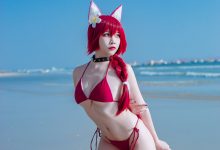 二佐Nisa 碧蓝航线 让巴尔泳装[20P-139MB]-爱图屋