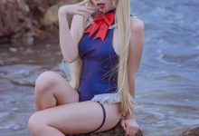 二佐Nisa 碧蓝航线 天城泳装[20P-352MB]-爱图屋