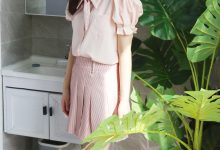 初夏女神 NO.015 十一 粉色S码休闲JK搭白色高跟鞋[97P+1V／6.40GB]-爱图屋