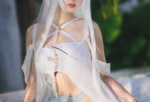 周叽是可爱兔兔 NO.013 - 白金泳装[23P／339MB]-爱图屋