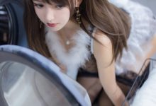 过期米线线喵 – 兔女仆 [58P 76M]-爱图屋