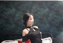 [丝慕写真] SM298 筱筱《加固75度灰》-爱图屋
