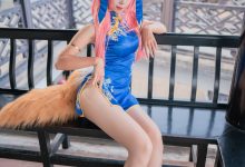 [南桃Momoko]玉藻前旗袍-爱图屋