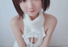 羽天shine -  白色毛衣写真 [112P4V-659MB]-爱图屋