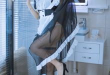 羽天shine -  黑色女仆 [36P-132MB]-爱图屋