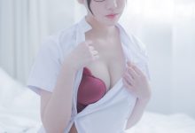 你十七鸽 - NO.03 白色护士 [110P+1V-535MB]-爱图屋