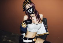 Mona  - Akali (KDA) - Moon Night Snap [32P-589MB]-爱图屋
