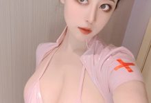 奈汐酱nice 粉色护士 无水印版 [36P+3V-283MB]-爱图屋