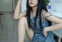 [MSLASS梦丝女神] 2020.06.30 NO.118 小允儿《牛仔连衣裙美滋滋》[60+1P540M]-爱图屋