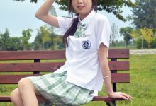 初夏女神 NO.074 情情 绿色JK套[72P+1V／5.02GB]-爱图屋