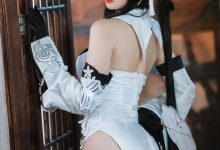 焖焖碳 -  碧蓝航线 鎮海 白黑礼服 [23P-182MB]-爱图屋
