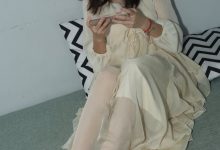 Pary摄影 NO.041 彩欣穿上可爱裙子展示美脚[123P／206MB]-爱图屋