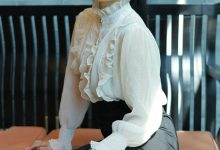 [IESS异思趣向] 2022.03.02 丝享家1017：婉萍《黑丝咖啡》[90P／107MB]-爱图屋