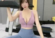 香草喵露露 - NO.36 小露乱撞 健身房瑜伽服自拍 [32P1V-486MB]-爱图屋