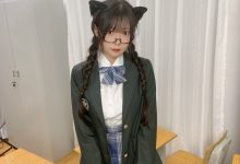 香草喵露露 - NO.38 小露乱撞 猫耳JK制服自拍 [39P+1V-617MB]-爱图屋