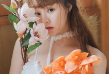 [BoLoLi波萝社]新刊 2017.07.24 BOL90 柳侑绮 白纱少女与花 [25+1P]-爱图屋