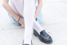 风之领域写真 NO.028 蓝色梦幻白丝 [50P/182M]-爱图屋