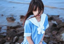 [Cosplay]疯猫ss – 一起去海鸥岛吧网红少女 [41P]-爱图屋