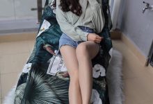 丝慕写真 SM058  佳佳《佳佳的牛仔热裤》 [61P]-爱图屋