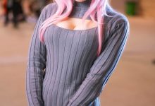 性感巨乳索尼子cosplay写真图片-爱图屋