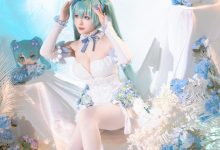 星之迟迟 -  2024年02月计划A 初音未来 粉蝶花精灵[54P+1V-4.51GB]-爱图屋