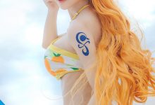 紫氯氯 - NO.18 海贼王 娜美 [9P-19MB]-爱图屋