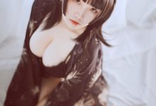 阿半今天很开心 - NO.16 黑色吊带 [23P-220MB]-爱图屋