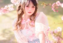 兔子Zzz不吃胡萝卜 - NO.18 粉色春天 [23P-124MB]-爱图屋