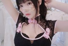 桜桃喵 - 蕾丝旗袍 [20P-188MB]-爱图屋