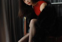 [IESS异思趣向] 2024.01.25 丝享家 1647 小九《红色包臀裙（上）》[86P-70MB]-爱图屋