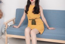 [SSA丝社]超清写真 NO.165 小凉 黄色连衣裙肉丝首秀[99P-1.38GB]-爱图屋