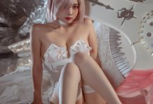 二佐Nisa – fate玛修婚纱[40P／621MB]-爱图屋
