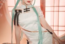 Coser面饼仙儿 – 初音旗袍[28P／514MB]-爱图屋