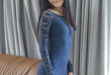 [IESS异思趣向] 2023.10.11 丝享家 1556 婉萍《蓝色镂空包臀裙》[86P-99.3M]-爱图屋