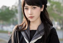 不呆猫-放课后野外JK[101P-1.75MB]-爱图屋
