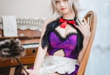 蜜汁猫裘 NO.041 贞德女仆 [40P-438MB]-爱图屋
