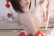 蜜汁猫裘 NO.045 巫女 [61P-702MB]-爱图屋