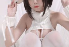 蜜汁猫裘 NO.048 白丝毛衣 [41P+1V-152MB]-爱图屋