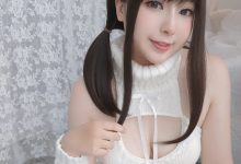 小容仔咕咕咕w - NO.07 女友向 纯白毛衣 [21P+1V-229MB]-爱图屋