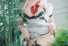 DJAWA Photo - Bambi  - Sheer Bunny Maid [51P-451MB]-爱图屋