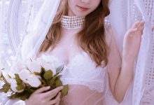 黑川 NO.027 白色婚纱 [27P-319MB]-爱图屋