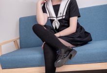 [SSA丝社]超清写真 NO.113 穗子 腿模穗子教你穿黑色系JK制服[156P-2.24GB]-爱图屋
