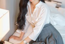 [BoBoSocks袜啵啵]NO.037 稚予-帆布鞋、短白棉袜、白丝[136P+1V／6.47MB]-爱图屋