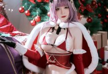 半半子 - 兔子圣诞节 Christmas Bunny Aike [41P-457MB]-爱图屋