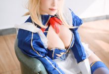 汪知子 NO.003 白枪呆 [17P-307M]-爱图屋