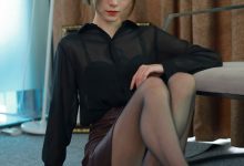 [IESS异思趣向] 2022.06.19 丝享家1122：小六《冷艳嘿丝》[84P／138MB]-爱图屋