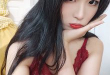 轩萧学姐 - 酒红色睡衣 [36P3V-209MB]-爱图屋