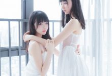 喵糖映画 VOL.173 她.白色长裙-爱图屋