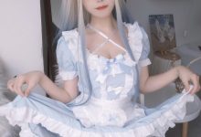 蜜汁猫裘 - 蓝baby [27P+2V-181MB]-爱图屋