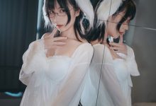 喵糖映画 VOL.140 白裙裸腿-爱图屋